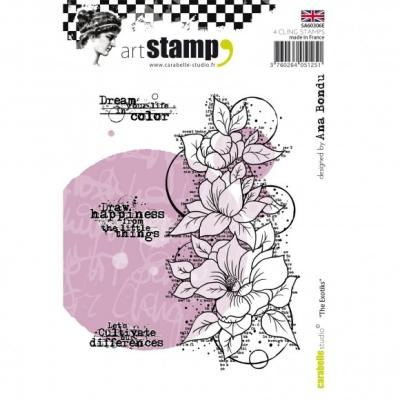 Carabelle Studio Cling Stamps - Blumen